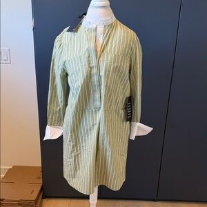 POMANDER PLACE
Green Stripe Rohan Shirt Dress